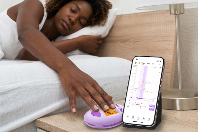 Identify if ovulation was likely successful with a basal body temperature (BBT) shift