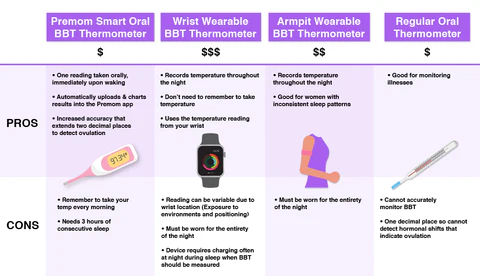 bbt thermometer vs regular thermometer