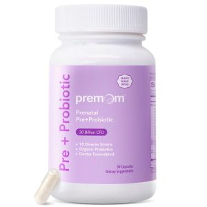 Premom Prenatal Pre & Postnatal Probiotics for Women