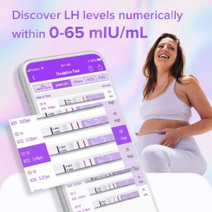ovulation predictor kit helps you discover LH levels numerically within 0-65 mIU/mL