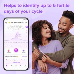 Premom Quantitative LH Ovulation Test Strips helps to identify up to 6 fertile day of your cycle