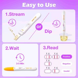 easy to use pregnancy test stick.