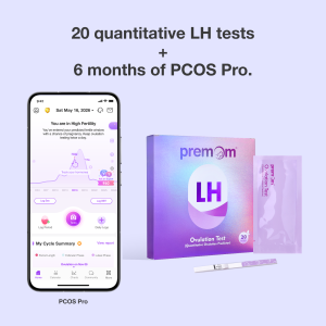 Premom Quantitative LH Test Strips + App PCOS Pro Bundle !LIMITED-TIME SALE!