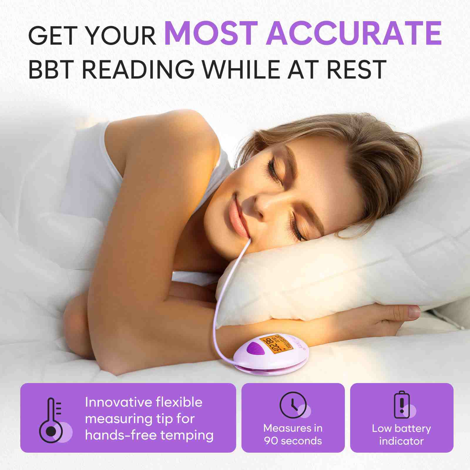 get your most accurate bbt reading while at rest.