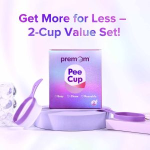 premom pee cup, 2-cup value set