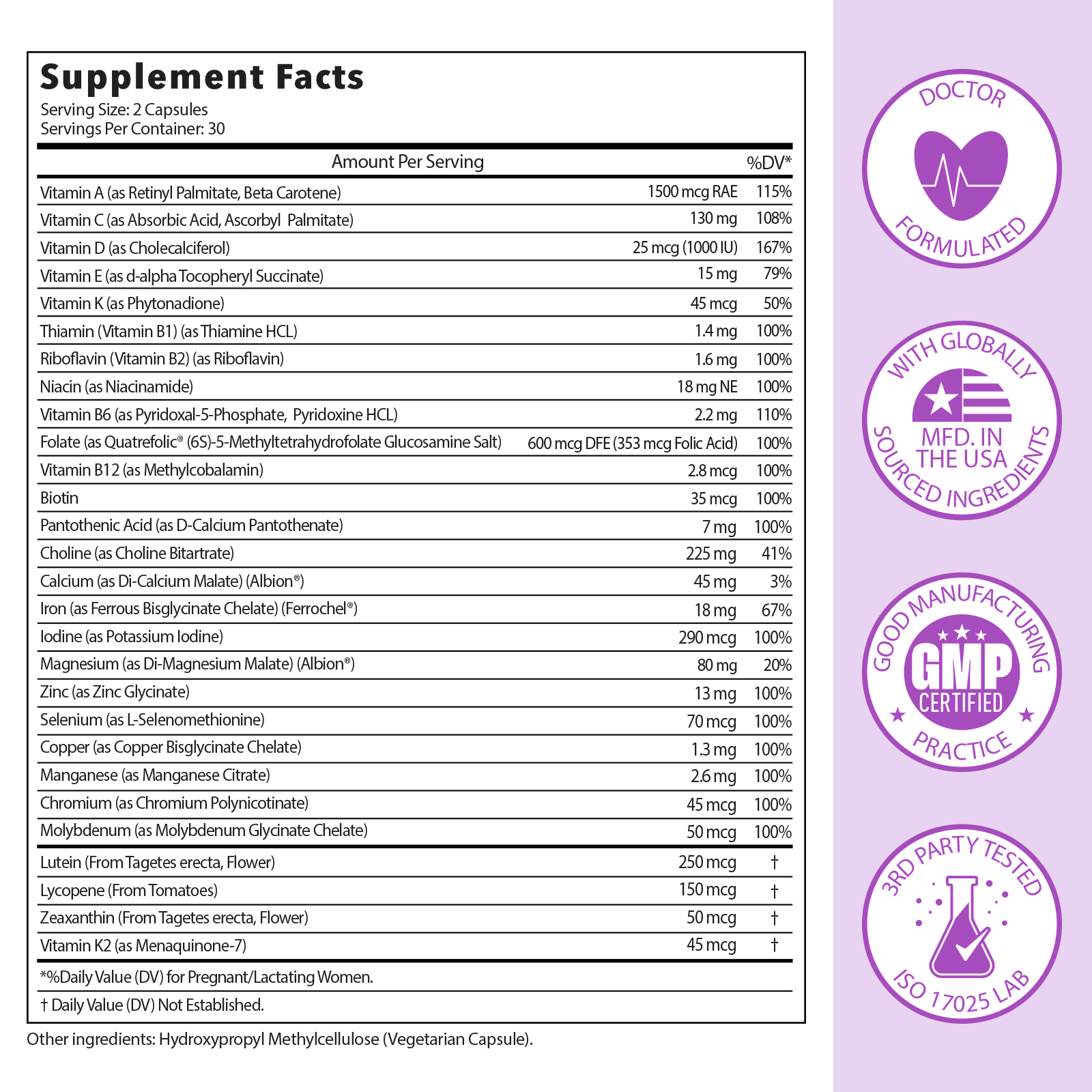 Premom Prenatal Vitamins & Prenatal DHA Fish Oil