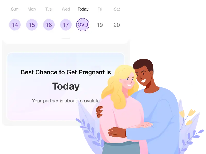 predad-homepage-012225 couple graphic and ovulation calendar