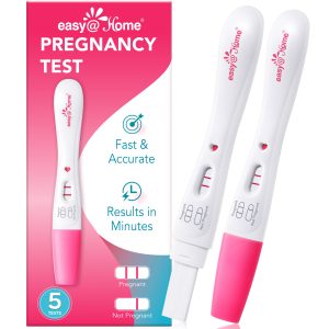 Easy@Home Pregnancy Test Midstream pink.