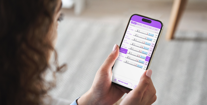 FastPass ovulation test line progression 