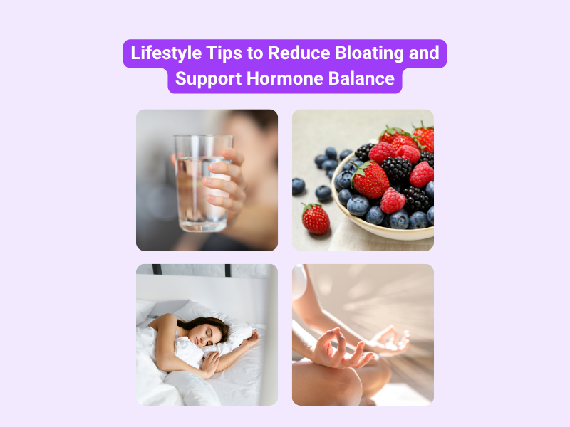 Lifestyle tips to reduce bloating and support hormone balance_ Progesterone_Premom