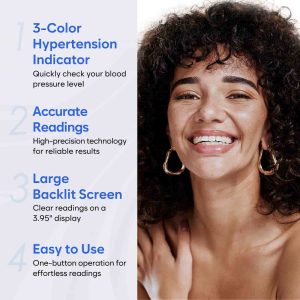 Introduction to the functions and features of Easy@Home Blood Pressure Monitor for home use.