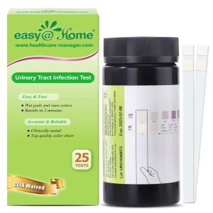 Easy@Home Urinary Tract Infection Test Strips 25 pack.