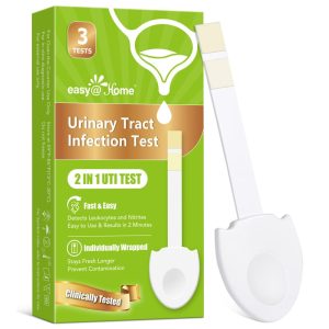 Easy@Home Urinary Tract Infection Test with Tailored Handle 3 pack.