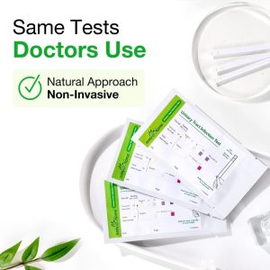 The Easy@Home Urinary Tract Infection Test Kit is the same as the one used by doctors.